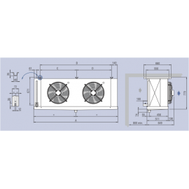 Aeroevaporatore CTE 501A6 ED