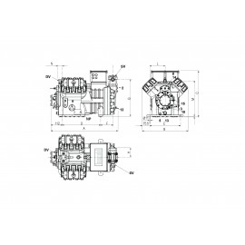 Compressore semiermetico Frascold V 32 93Y