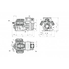 Compressore semiermetico frascold Z 25 106E