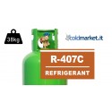 R407C bombola gas refrigerante 38Kg