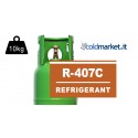 R407C bombola gas refrigerante 10 kg