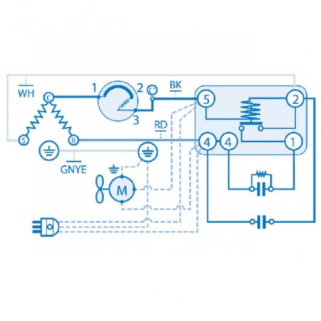 Scheda elettrica NEK6217GK CSR BOX per impianti HVAC e refrigerazione industriale.