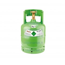 R407C bombola gas refrigerante 5kg