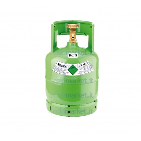 R452A Opteon XP44 bombola gas refrigerante 5kg