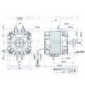 Motore 34W Aspirante Pentavalente