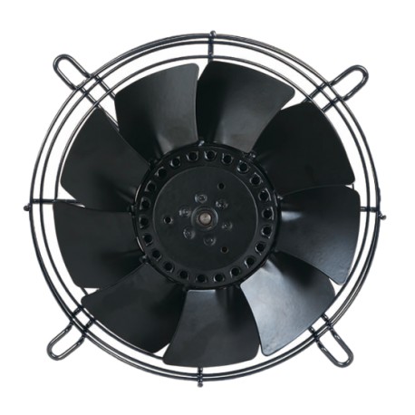 MOTOVENTILATORE Ø 250 ASPIRANTE 220V - 1400gir/min CON GRIGLIA