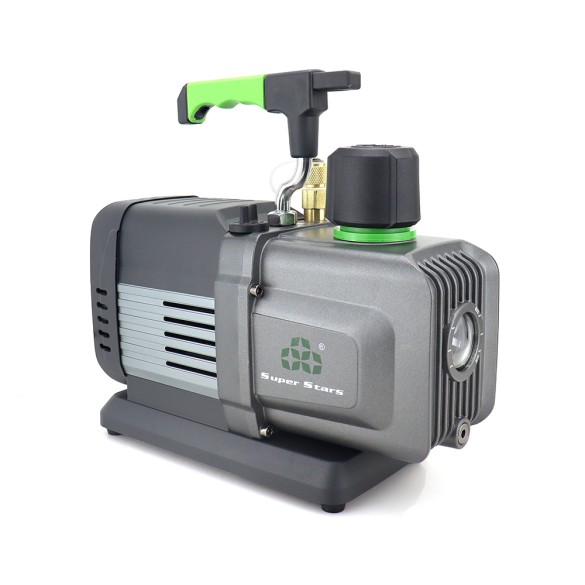 Pompe à Vide ST-4BM 127 L/min Double Étape Brushless avec Vanne Solénoïde et Manomètre