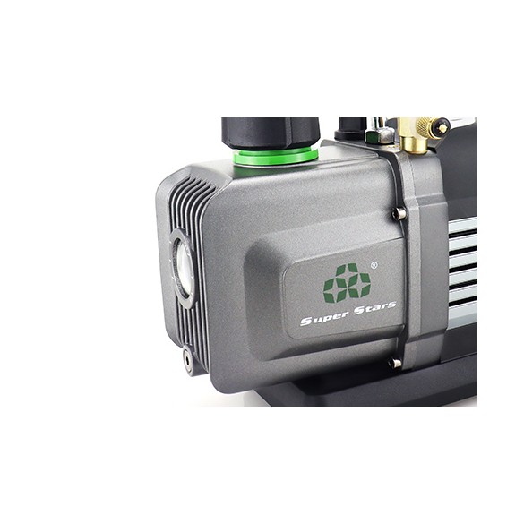 Pompe à Vide ST-4BM 127 L/min Double Étape Brushless avec Vanne Solénoïde et Manomètre