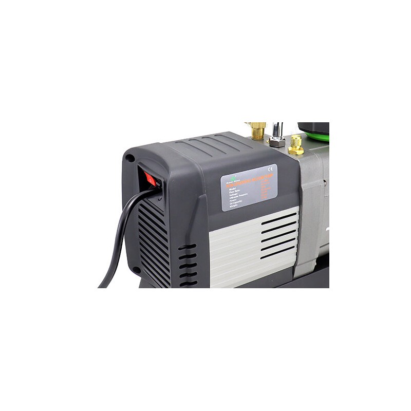 Pompa del vuoto ST-12BM 340 L/min doppio stadio brushless con valvola solenoide e vacuometro