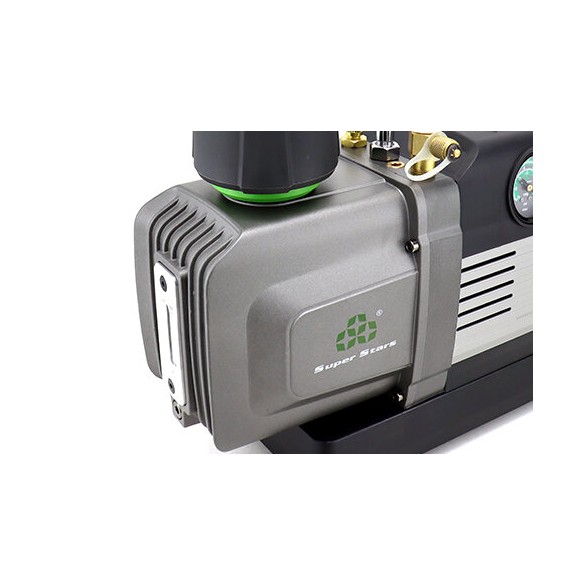 Pompe à vide ST-12BM 340 L/min Double étage Brushless avec électrovanne et vacuomètre