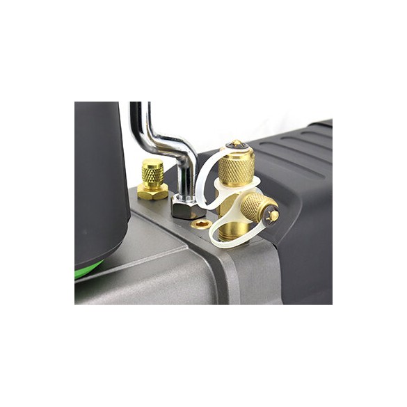 Pompe à vide ST-12BM 340 L/min Double étage Brushless avec électrovanne et vacuomètre