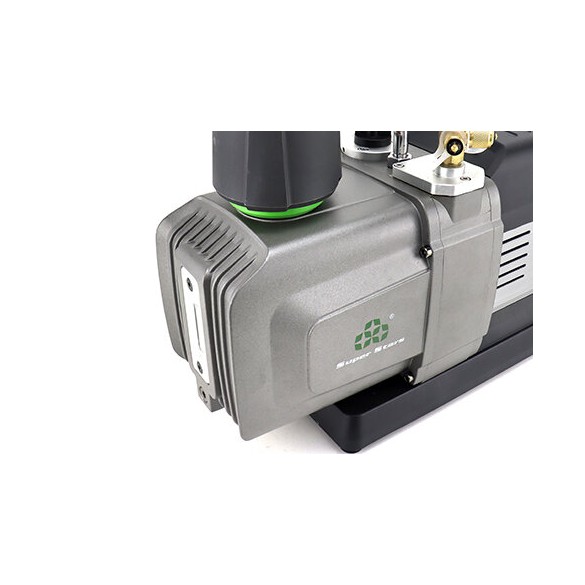 Pompe à Vide ST-15BM 425 L/min Double Étape Brushless avec Valve Solénoïde et Manomètre