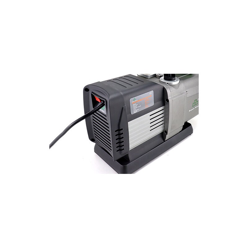 \"Pompa per vuoto AC 1/2 HP con manometro per impianti di refrigerazione\"