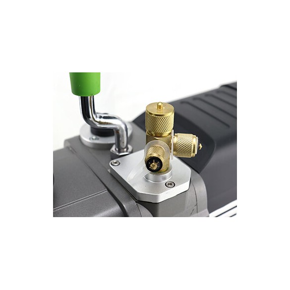 Pompe à Vide ST-15BM 425 L/min Double Étape Brushless avec Valve Solénoïde et Manomètre