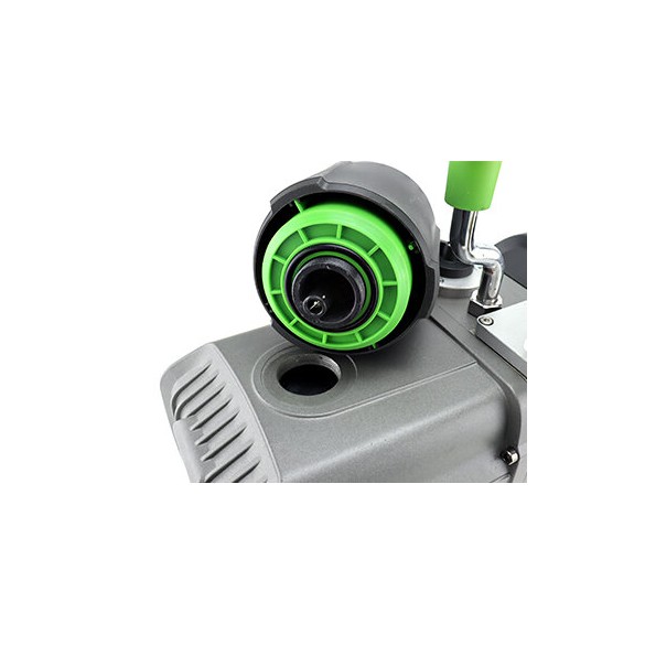 Pompa del vuoto ST-15BM 425 L/min doppio stadio brushless con valvola e vacuometro.