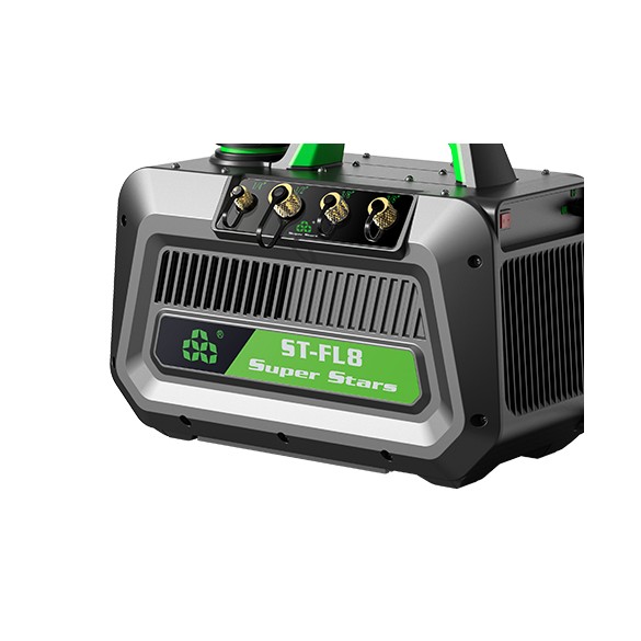 Pompe à vide ST-FL8 241 L/min à double étage refroidie par air avec moteur DC