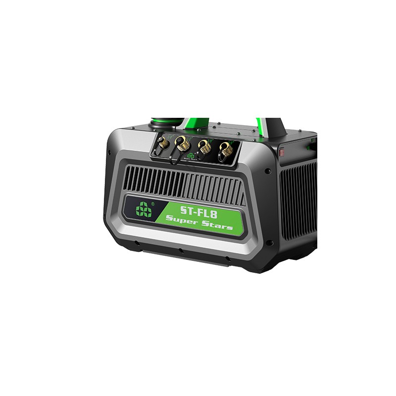 Pompa del Vuoto ST-FL15 425 L/min raffreddata ad aria doppio stadio per HVAC.