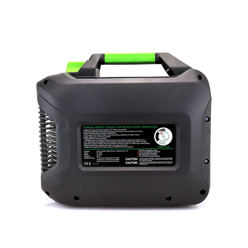 Unità di Recupero Refrigerante Digitale ST-520D con Motore Brushless DC per R32 e altri refrigeranti