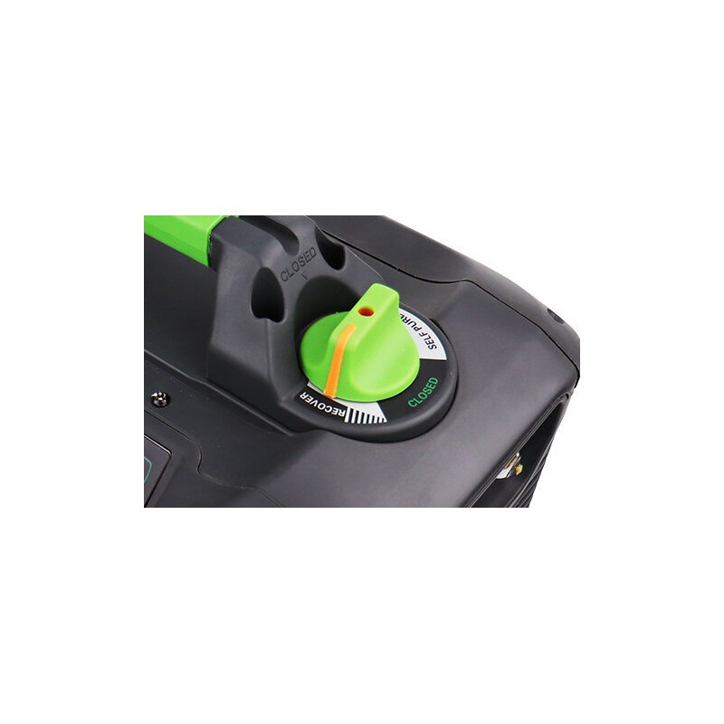 Unità di recupero refrigerante digitale ST-520D con motore brushless DC per R32 e altri refrigeranti.