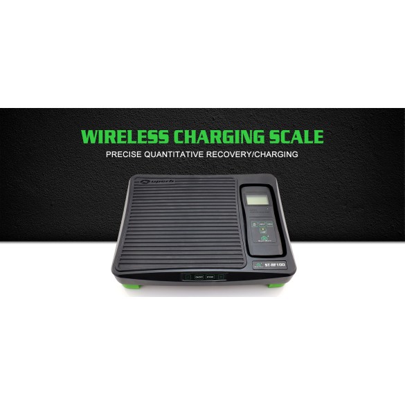 Balance de Recharge de Réfrigérant Sans Fil ST-RF100 100 kg pour CVC et Réfrigération