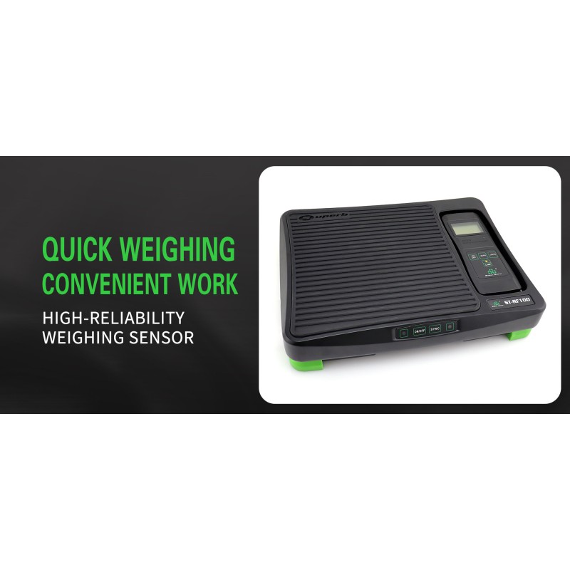 Bilancia di ricarica refrigerante wireless ST-RF100 100 kg per HVAC e refrigerazione