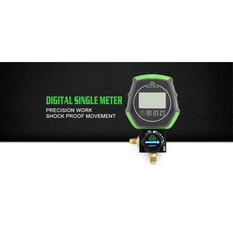 Manometro digitale ST-B168DH alta pressione per HVAC/R, manometrica professionale.