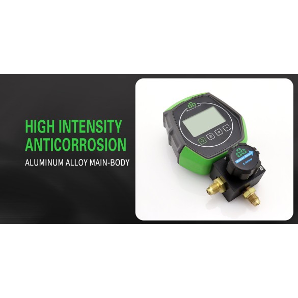 Manomètre Numérique ST-B168DH Haute Pression pour HVAC/R – Manomètre Professionnel