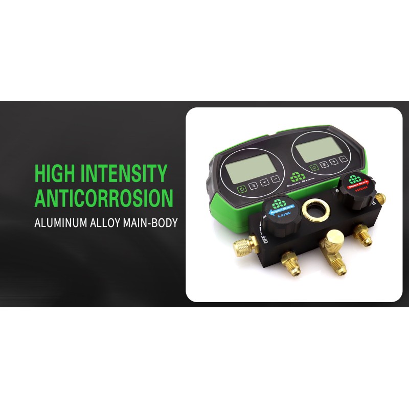 Manomètre Numérique ST-B268D 2-Vannes pour...