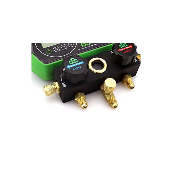 Manomètre Numérique ST-B268D 2-Vannes pour HVAC/R – Manifold Professionnel