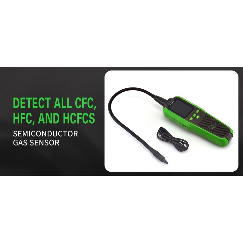 Cercafughe Refrigerante ST-382P con sonda flessibile per rilevazione perdite HVAC/R