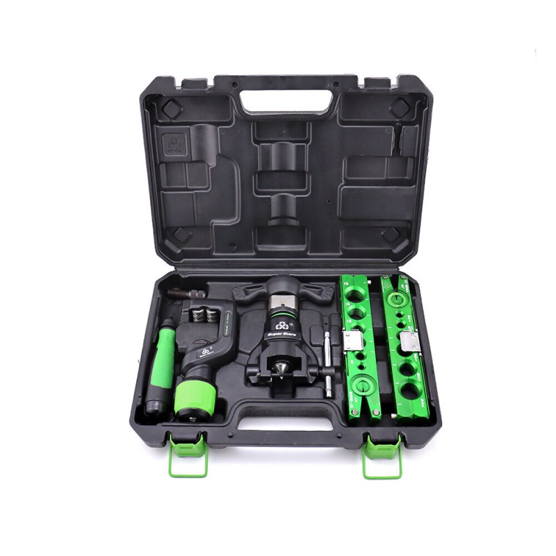 Flangia Tubi a Cricchetto ST-R806FT-L con Tagliatubi e Sbavatore per HVAC