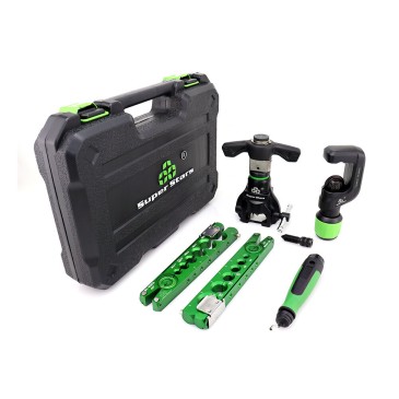 Flangia Tubi a Cricchetto ST-R806FT-L con tagliatubi e sbavatore per HVAC