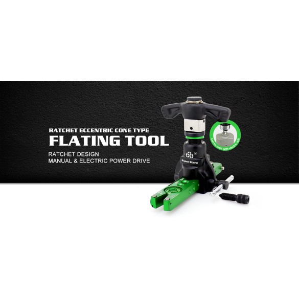 Flangia Tubi a Cricchetto ST-R806FT-L con tagliatubi e sbavatore per HVAC