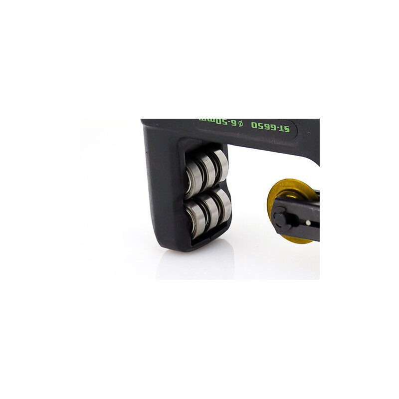 Tagliatubi ST-650S 6–50 mm per HVAC e Refrigerazione, alta precisione e durata.