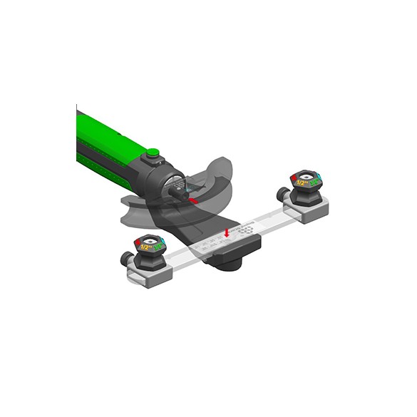 Piegatubi elettrico a batteria ST-E999 per HVAC e refrigerazione industriale.