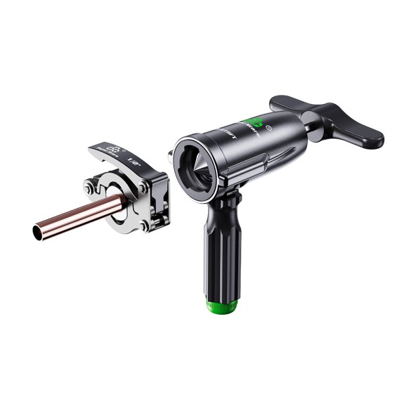 Flangiatubi a cono eccentrico ST-519FT-M per impianti HVAC e refrigerazione.