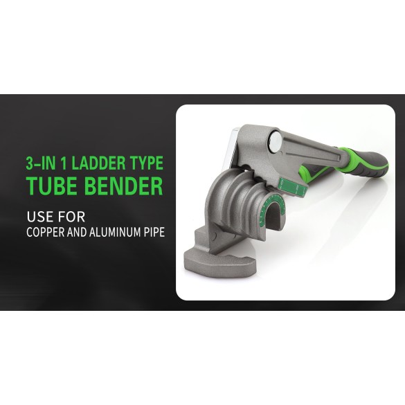 Pince-tube Manuel ST-N368-180° 3-en-1 pour Tube de 1/4″, 5/16″ et 3/8″ O.D. – CVC et Réfrigération