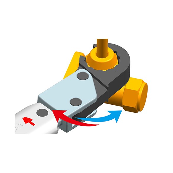 Set di chiavi dinamometriche ST-02-L per HVAC/R, utensili professionali per installazione.