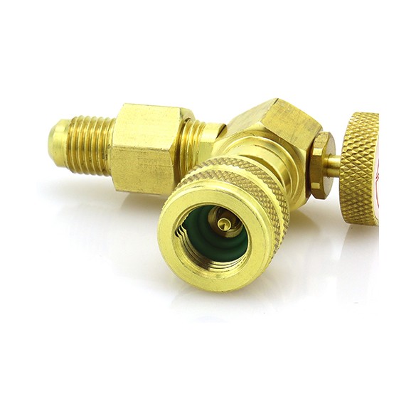 Rubinetto Premivalvola Rapido ST-VB3 F-5/16″ × M-5/16″ per HVAC/R industriale