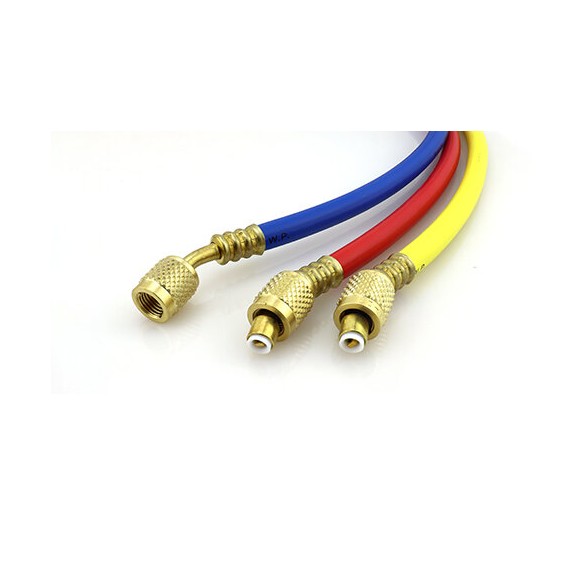 Set de 3 Tubes de Recharge de Réfrigérant CT-360-RYB-H 150 cm 1/4″ × 5/16″ SAE – HVAC/R