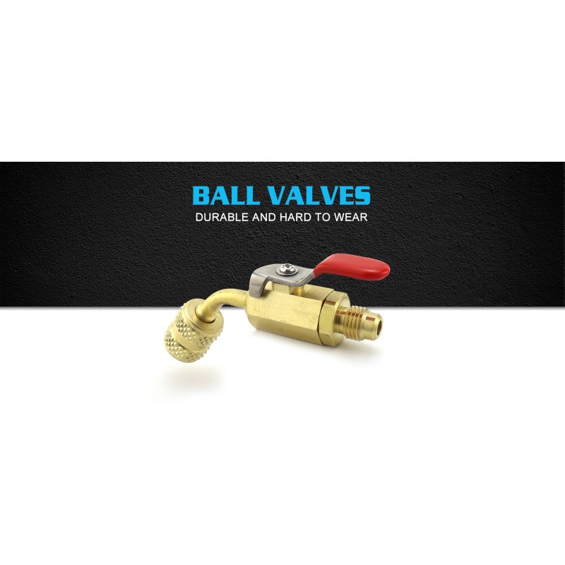 Vanne Robinet BV451 F-1/4″ SAE 45° × M-1/4″ SAE...