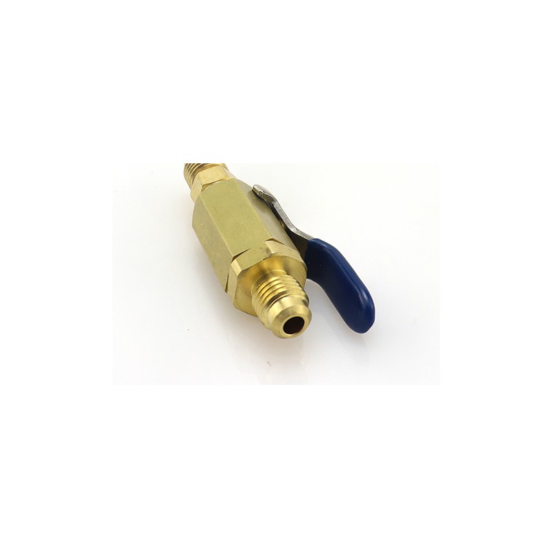 Valvola rubinetto BVM03 M-1/4″ SAE × M-5/16″ SAE per impianti HVAC/R