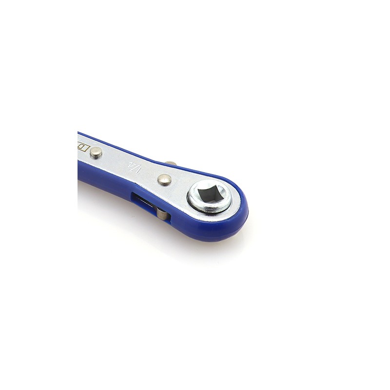 Chiave a cricchetto CT-122 con 4 attacchi quadri per utensili HVAC/R.