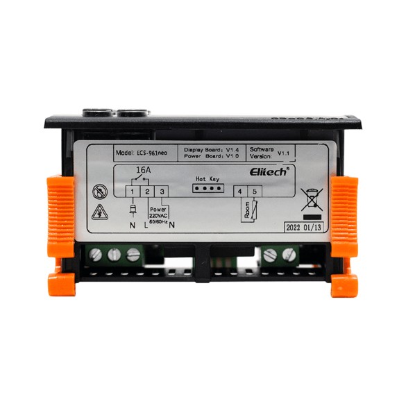 Controllore Digitale Elitech ECS-961 NEO per Celle Frigorifere e Refrigerazione Professionale