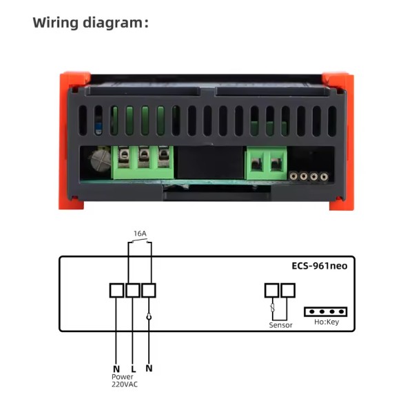 Controllore Digitale Elitech ECS-961 NEO per Celle Frigorifere e Refrigerazione Professionale