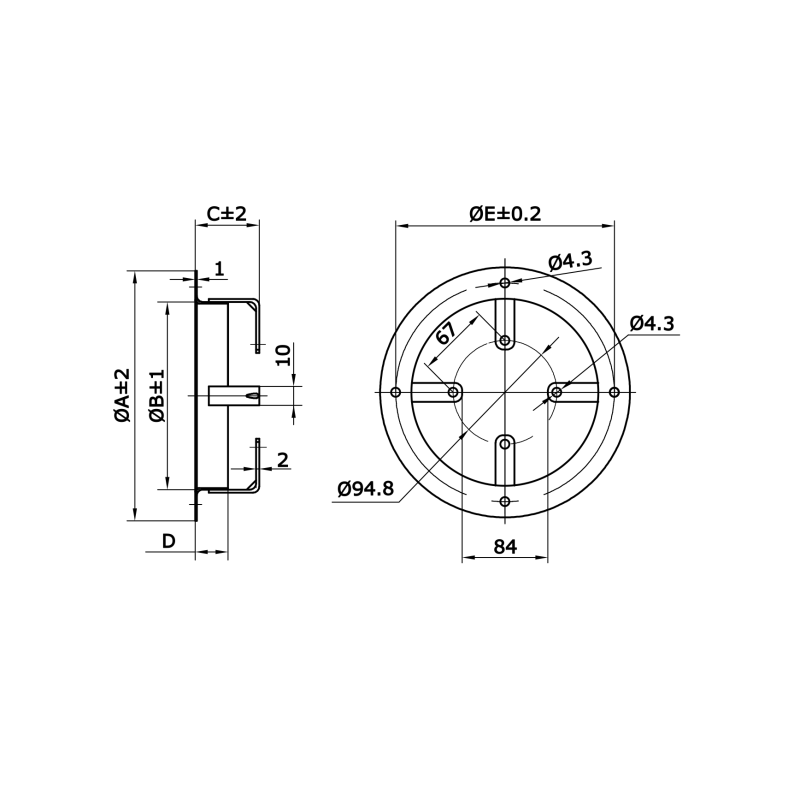 Boccaglio Convogliatore Anello Weiguang RING...