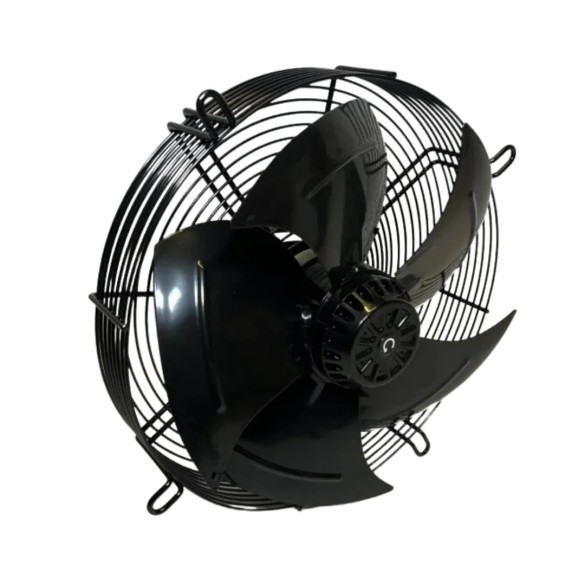 Ventilateur Axial Ø 400 mm Aspiration Triphasé 380V 920 tr/min Weiguang YWF6D-400S-P102L47-G