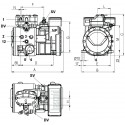 Compressore semiermetico Frascold D 3 13Y
