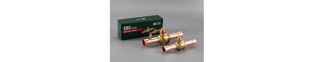 Valves à Bille Réfrigération HVAC | Vannes d'Arrêt Professionnelles | Coldmarket
