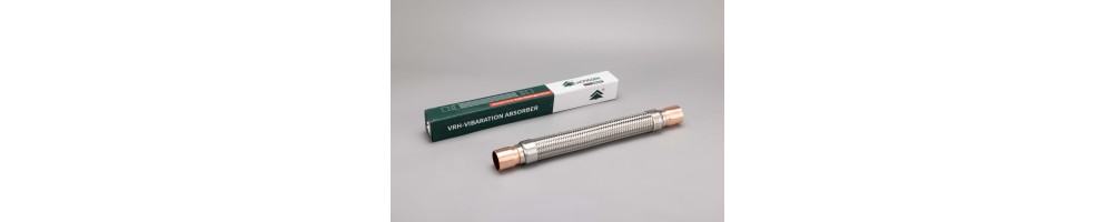 Amortisseurs de vibrations VAF Hongsen en acier inoxydable SUS316L pour la réfrigération et le HVAC | Coldmarket